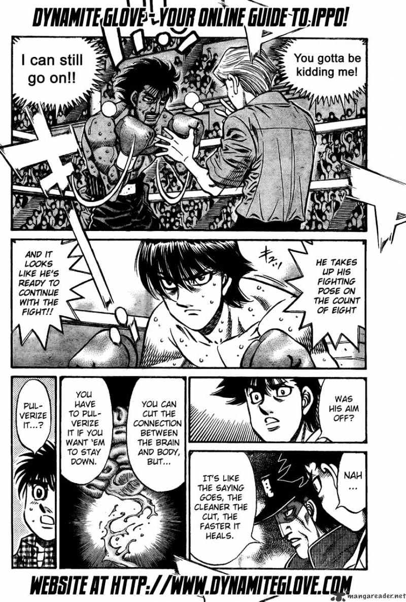 Hajime no Ippo: Fighting Spirit, Chapter 826 image 11